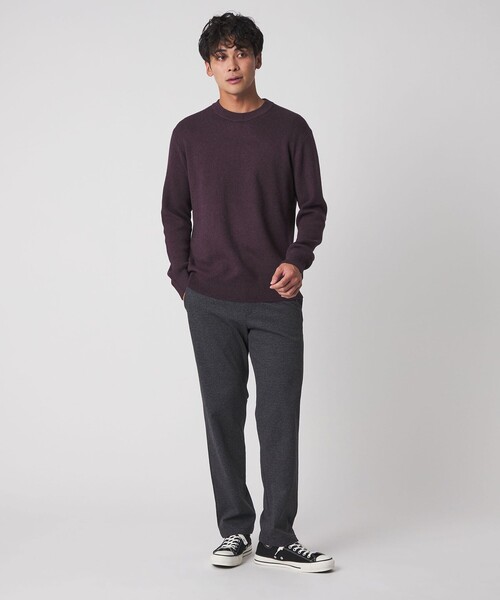 A DAY IN THE LIFE UNITED ARROWS(アデイインザライフユナイテッドアローズ)の「カシミヤブレンド スムースニット-ウォッシャブル-<A DAY IN THE LIFE>(ニット/セーター・メンズ・ワイン/ダークグレー/ベージュ/ロイヤルブルー/ライトグレー・S/L/M)」の7枚目の写真