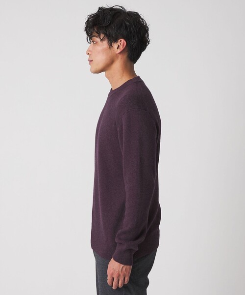 A DAY IN THE LIFE UNITED ARROWS(アデイインザライフユナイテッドアローズ)の「カシミヤブレンド スムースニット-ウォッシャブル-<A DAY IN THE LIFE>(ニット/セーター・メンズ・ワイン/ダークグレー/ベージュ/ロイヤルブルー/ライトグレー・S/L/M)」の10枚目の写真