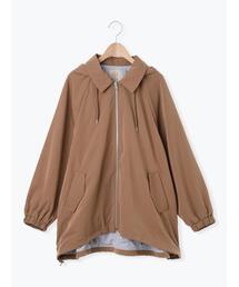 Samansa Mos2 | 襟付きマウンテンパーカー(ブルゾン)