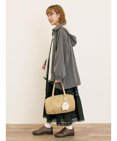 Samansa Mos2（サマンサ モスモス）の「襟付きマウンテンパーカー（ブルゾン・レディース・チャコールグレー/カーキ/ベージュ/ブラウン・F）」の15枚目の写真