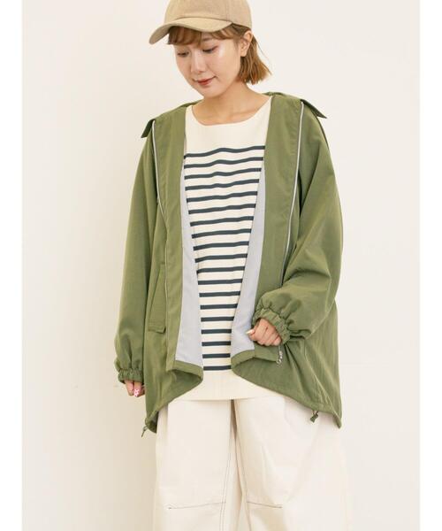 セール】襟付きマウンテンパーカー（ブルゾン）｜Samansa Mos2