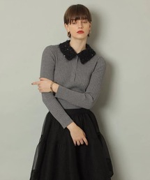 【新品未着用】CADUNE カデュネ ノルディックニット パール付き CADUNE（カデュネ）｜ニット/セーター一覧 - WEAR