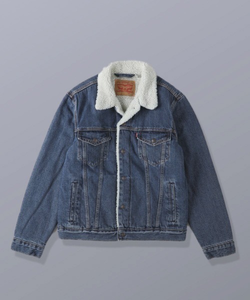 セール】【Levi's】シェルパジャケット（カジュアル/洗練)（デニム