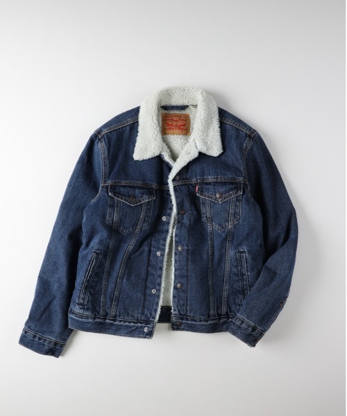 セール】【Levi's】シェルパジャケット（カジュアル/洗練)（デニム
