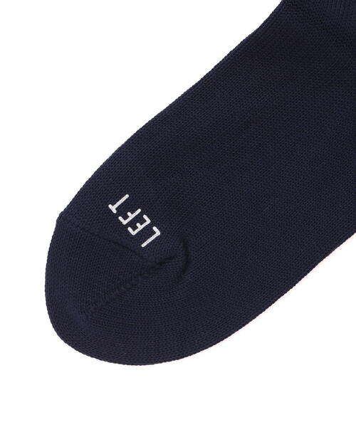ROSTER SOX(ロスターソックス)の「ROSTER SOX/ロスターソックス X by Three Hearts SOCKS レディース(ソックス/靴下・レディース・ホワイト/ネイビー・1)」の5枚目の写真