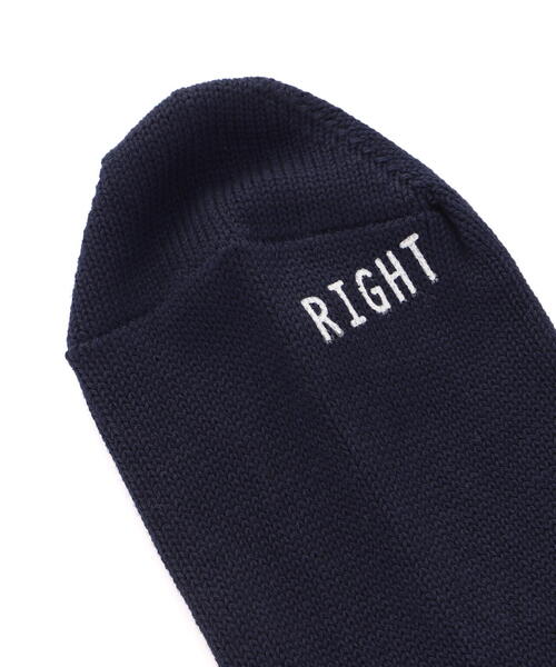 ROSTER SOX(ロスターソックス)の「ROSTER SOX/ロスターソックス X by Three Hearts SOCKS レディース(ソックス/靴下・レディース・ホワイト/ネイビー・1)」の6枚目の写真