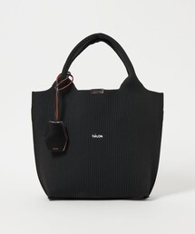 hALON(雑貨)(アーロン)の<hALON>ストライプ ニット トートバッグM(トートバッグ)