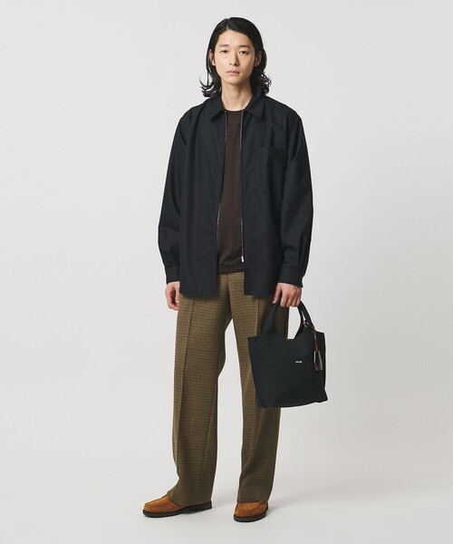 セール】＜hALON＞ストライプ ニット トートバッグM（トートバッグ