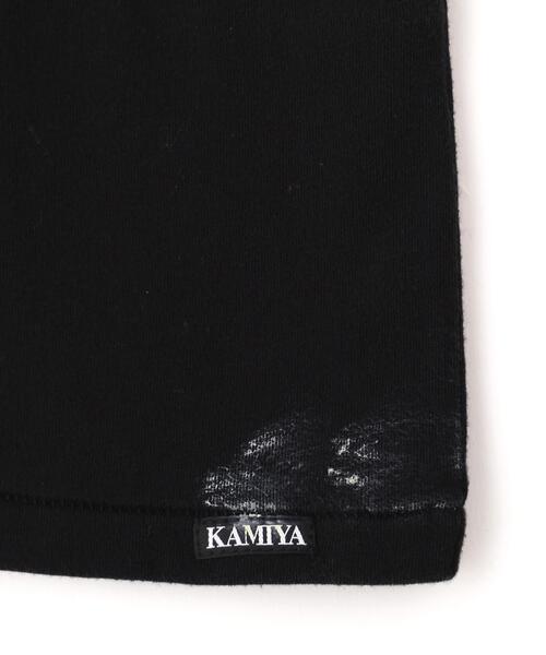 Alpha Industries(アルファインダストリーズ)の「Alpha Industries/アルファ インダストリーズ/Alpha × KAMIYA S/S TEE/アルファ×カミヤ 半袖 Tシャツ(Tシャツ/カットソー・メンズ・ホワイト/ブラック・MEDIUM/X-LARGE/LARGE)」の6枚目の写真