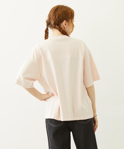 MILKFED.（ミルクフェド）の「PEGASUS HEART WIDE S/S TEE（Tシャツ/カットソー・レディース・ブラック/ライトピンク/オートミール・M/L）」の22枚目の写真