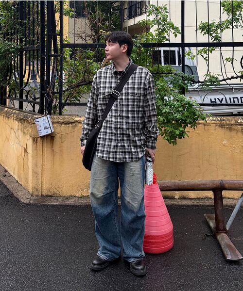 DNSR（ディーエヌエスアール）の「パラシュートワイドデニムブルー（デニムパンツ・メンズ・その他・X-LARGE/X-SMALL/SMALL/LARGE）」の8枚目の写真