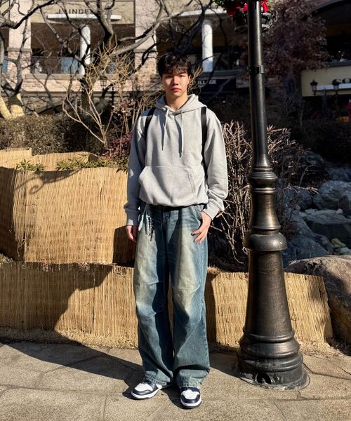 DNSR（ディーエヌエスアール）の「パラシュートワイドデニムブルー（デニムパンツ・メンズ・その他・X-LARGE/X-SMALL/SMALL/LARGE）」の14枚目の写真