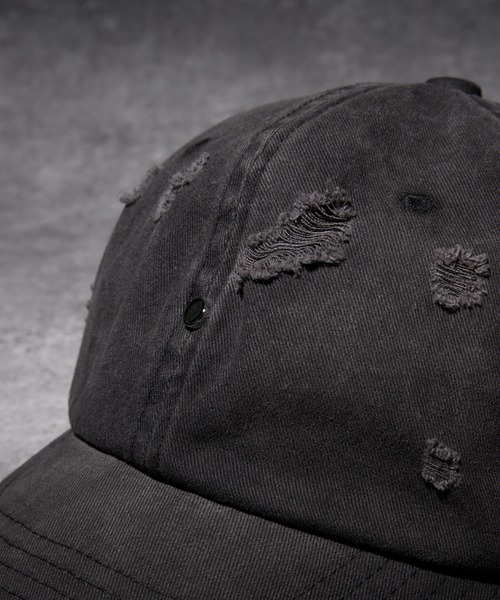 ADRER（アドラー）の「THE CAP -deep & wide frame- / ザ・キャップ -ディープ＆ワイドフレーム（キャップ・メンズ・ブラック/ブラック系1・FREE）」の17枚目の写真