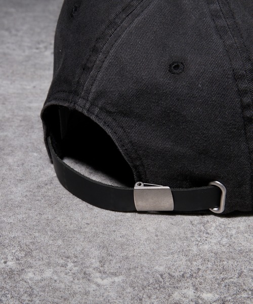 ADRER（アドラー）の「THE CAP -deep & wide frame- / ザ・キャップ -ディープ＆ワイドフレーム（キャップ・メンズ・ブラック/ブラック系1・FREE）」の18枚目の写真