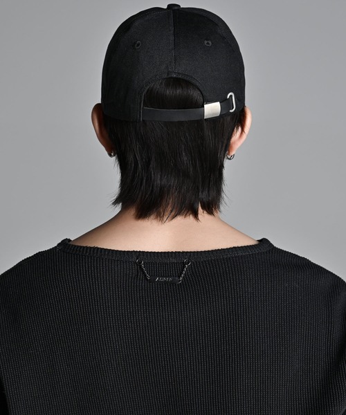 ADRER（アドラー）の「THE CAP -deep & wide frame- / ザ・キャップ -ディープ＆ワイドフレーム（キャップ・メンズ・ブラック/ブラック系1・FREE）」の9枚目の写真