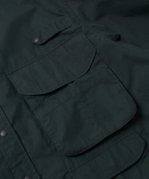 FRIZMWORKS（フリズムワークス）の「CN RIPSTOP FISHING HALF SHIRT _ DARK GREEN（シャツ/ブラウス・メンズ・その他・MEDIUM/LARGE）」の5枚目の写真