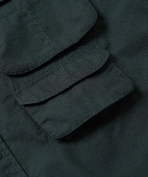 FRIZMWORKS（フリズムワークス）の「CN RIPSTOP FISHING HALF SHIRT _ DARK GREEN（シャツ/ブラウス・メンズ・その他・MEDIUM/LARGE）」の6枚目の写真