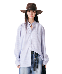 Striped Formal Shirt (Blue)