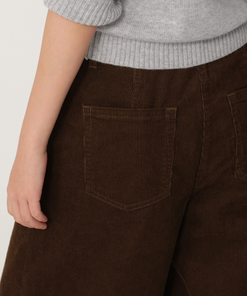 MUSINSA STANDARD WOMAN（ムシンサスタンダードウーマン）の「ウィメンズ 11W コーデュロイバミューダパンツ [ブラウン]（その他パンツ・レディース・その他・30/24/26/27/28/29）」の6枚目の写真