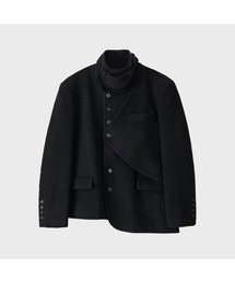 musinsa 黒 ダッフルコート M MUSINSA｜ムシンサ（レディース）のダッフルコート（ブラック/黒色系