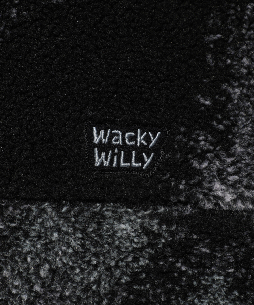 Wacky WiLLy（ワッキーウィリー）の「フリースパターンフードジャケットブラック（その他アウター・レディース・その他・SMALL/MEDIUM/LARGE/X-LARGE）」の5枚目の写真