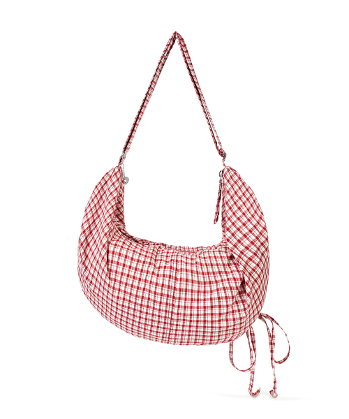 FENNEC（フェネック）の「LASSIE BAG - CHECK RED（メッセンジャーバッグ・レディース・その他・FREE）」の4枚目の写真