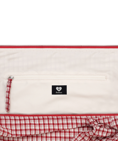 FENNEC（フェネック）の「LASSIE BAG - CHECK RED（メッセンジャーバッグ・レディース・その他・FREE）」の8枚目の写真
