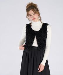 To b. by agnes b. | ファンシー ヤーン ベスト(ベスト)