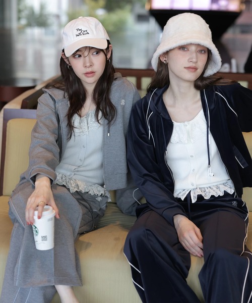 Rirandture（リランドチュール）の「クロップドラインフーディー（Tシャツ/カットソー・レディース・グレー・1/2）」の12枚目の写真