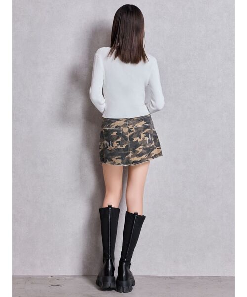 GYDA(ジェイダ)の「GGプレートlong sleeveニットトップス(ニット/セーター・レディース・ブラック/オフホワイト/シルバー/その他1・FREE)」の8枚目の写真