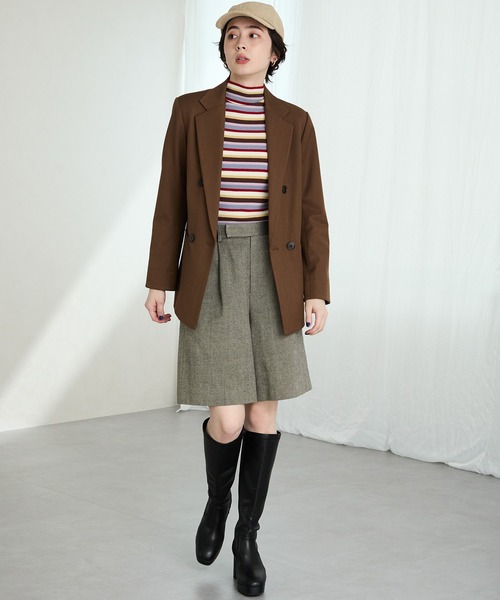 MISCH MASCH(ミッシュマッシュ)の「【 美脚 】厚底 プラットフォーム ストレッチ ロングブーツ /51503(ブーツ・レディース・ブラック/ブラウン・S/M/L/LL)」の14枚目の写真