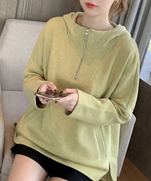 近年モデル⭐️ディーゼル　K- アルドウェル　セーター ハーフジップ　グリーン　S 近年モデル⭐️ディーゼル K- アルドウェル セーター ハーフジップ