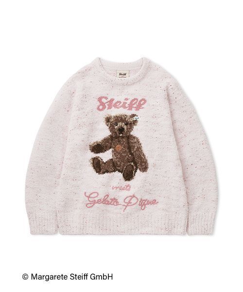ジェラートピケ レディース シュタイフ パウダーネップジャガードプルオーバー ジェラピケ ルームウェア gelato pique Stei 送料無料 Steiff】パウダーネップジャガードプルオーバー（ルームウェア