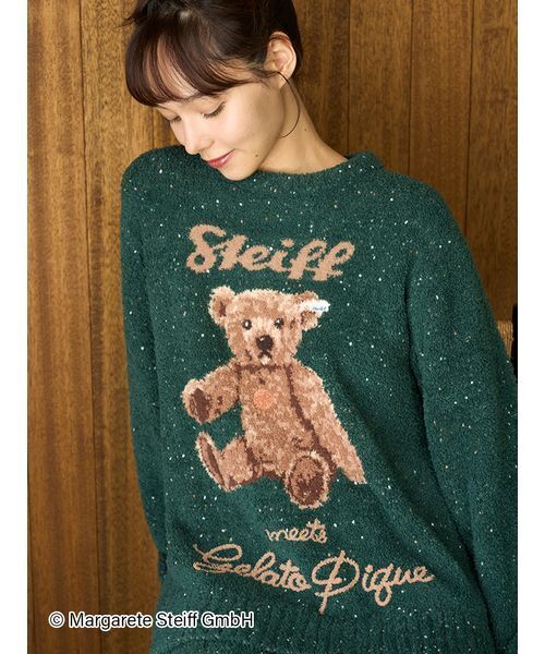 セール】【Steiff】パウダーネップジャガードプルオーバー（ルーム