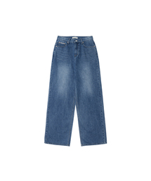 SIJN6058 ニュー ワイドデニム_Medium blue