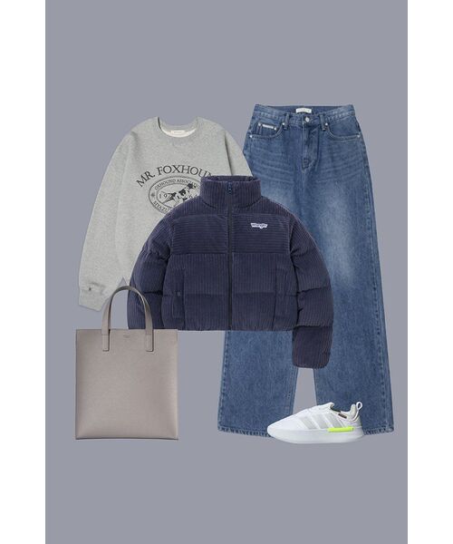 SIYAZU（シヤジュ）の「SIJN6058 ニュー ワイドデニム_Medium blue（デニムパンツ・レディース・ブルー・LARGE/MEDIUM/SMALL）」の2枚目の写真