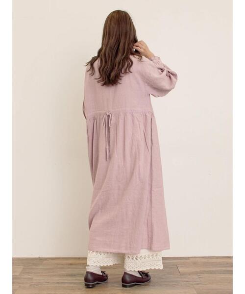 Samansa Mos2（サマンサ モスモス）の「[吸湿発熱]裾レースペチパンツ（その他パンツ・レディース・キナリ/ブラック/オフホワイト・F）」の14枚目の写真