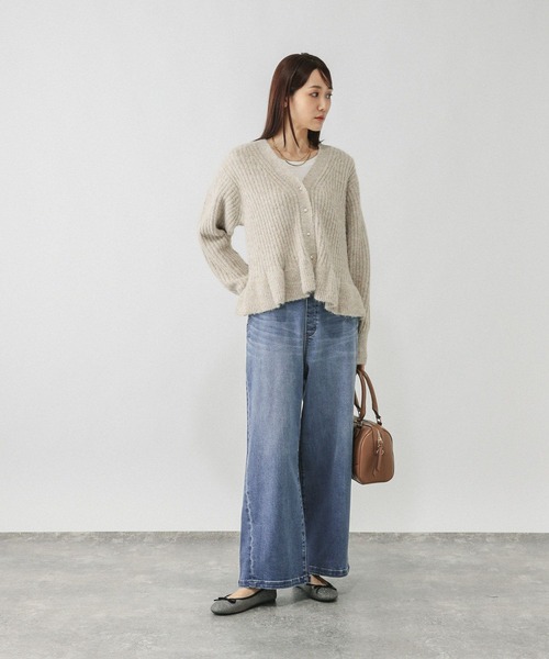GLOBAL WORK(グローバルワーク)の「GOODデニムあったかイージーパンツ/599587(デニムパンツ・レディース・サックスブルー/ブルー・SMALL/MEDIUM/LARGE/X-SMALL)」の21枚目の写真