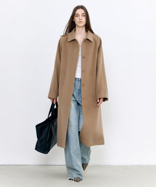 INSILENCE WOMEN(インサイレンスウーマン)の「フェミニンバルマカンローブコート CAMEL(チェスターコート・レディース・その他・X-SMALL/SMALL/MEDIUM)」の5枚目の写真