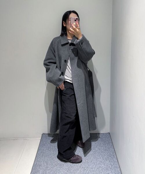 INSILENCE WOMEN(インサイレンスウーマン)の「フェミニンバルマカンローブコート CAMEL(チェスターコート・レディース・その他・X-SMALL/SMALL/MEDIUM)」の7枚目の写真