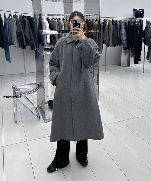 INSILENCE WOMEN(インサイレンスウーマン)の「フェミニンバルマカンローブコート CAMEL(チェスターコート・レディース・その他・X-SMALL/SMALL/MEDIUM)」の8枚目の写真