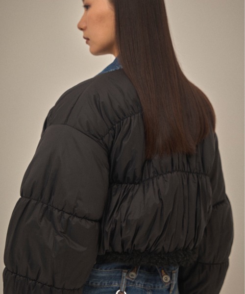 VERSEAU / ヴェルソー 】 チベットラムリバーシブルブルゾン 23720205