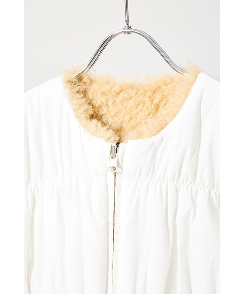 VERSEAU / ヴェルソー 】 チベットラムリバーシブルブルゾン 23720205