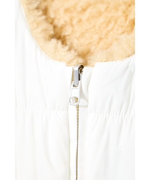 VERSEAU / ヴェルソー 】 チベットラムリバーシブルブルゾン 23720205