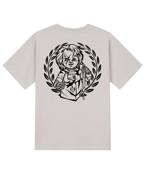 KAN6312(カン6312)の「KTC0196 チャッキー 半袖Tシャツ ベージュ(Tシャツ/カットソー・メンズ・その他・LARGE/MEDIUM/SMALL/X-LARGE)」の1枚目の写真