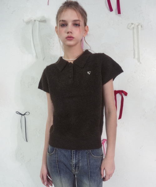 Vivacious(ビバシャス)の「Bell Cap Knit_3Colors(ニット/セーター・レディース・ブラウン/ブラック/ピンク・SMALL/MEDIUM/LARGE)」の6枚目の写真