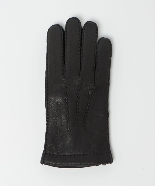 UNITED ARROWS（ユナイテッドアローズ）の「＜PIERO RESTELLI＞ディアスキン ラインド グローブ（手袋・メンズ・ダークブラウン/ブラック/ダークグリーン・8h/8/7h）」の18枚目の写真