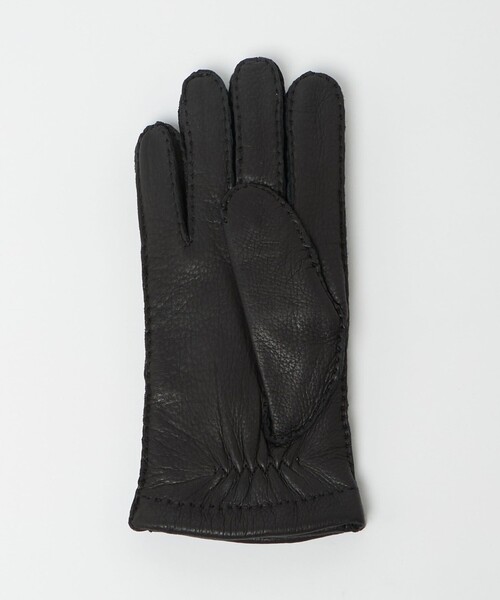UNITED ARROWS（ユナイテッドアローズ）の「＜PIERO RESTELLI＞ディアスキン ラインド グローブ（手袋・メンズ・ダークブラウン/ブラック/ダークグリーン・8h/8/7h）」の17枚目の写真