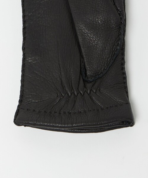 UNITED ARROWS（ユナイテッドアローズ）の「＜PIERO RESTELLI＞ディアスキン ラインド グローブ（手袋・メンズ・ダークブラウン/ブラック/ダークグリーン・8h/8/7h）」の15枚目の写真