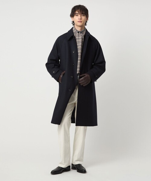 UNITED ARROWS（ユナイテッドアローズ）の「＜PIERO RESTELLI＞ディアスキン ラインド グローブ（手袋・メンズ・ダークブラウン/ブラック/ダークグリーン・8h/8/7h）」の6枚目の写真